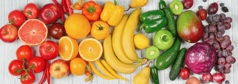 EL SIGNIFICADO DE LOS COLORES EN LAS FRUTAS Y VERDURAS
