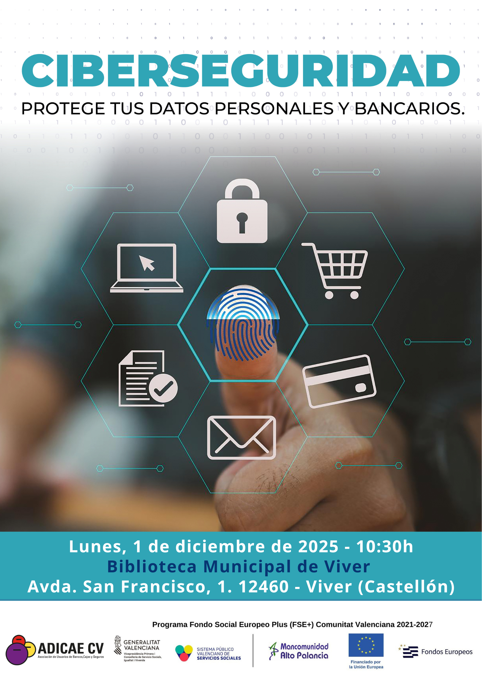 Cartel Ciberseguridad Viver