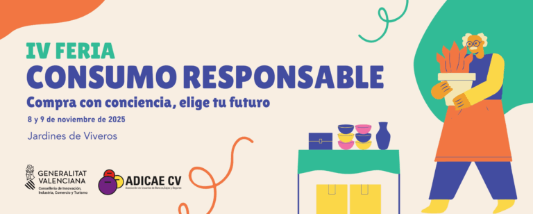 ¡IV FERIA DE CONSUMO DE LA COMUNIDAD VALENCIANA!