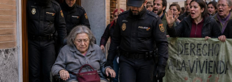 ADICAE denuncia la falta de «flexibilidad y creatividad» jurídica de la justicia en España ante el desahucio de Mari Carmen